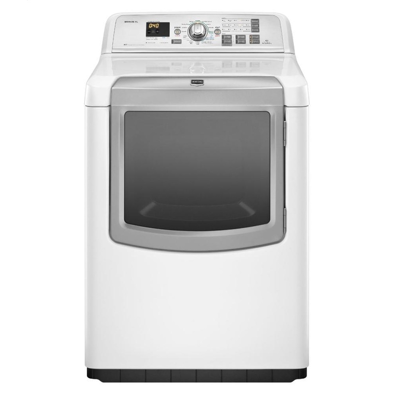 Maytag MEDB950YW Bravos XL High-Efficiency Electric Steam Dryer