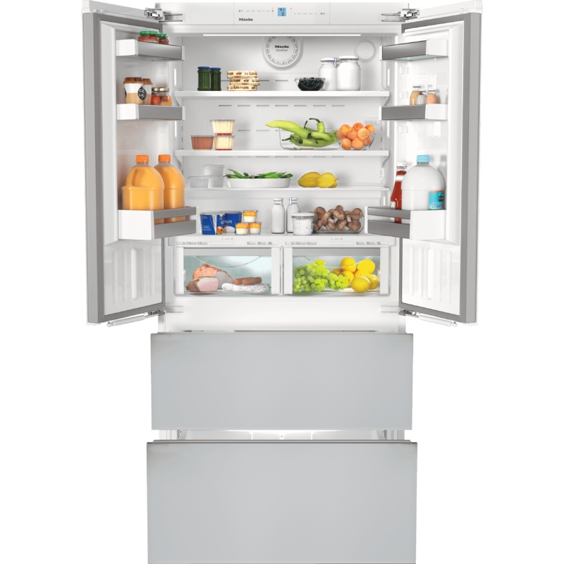 Miele KFNF 9959 IDE Kfnf 9959 Ide – Frenchdoor Bottom-Mount Units Maximum Convenience Thanks To Generous Large Capacity And Ice Maker.