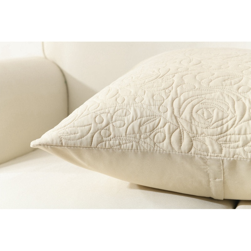 Square Pillow Cover MarCielo Color: Beige Size: 20″ x 20″