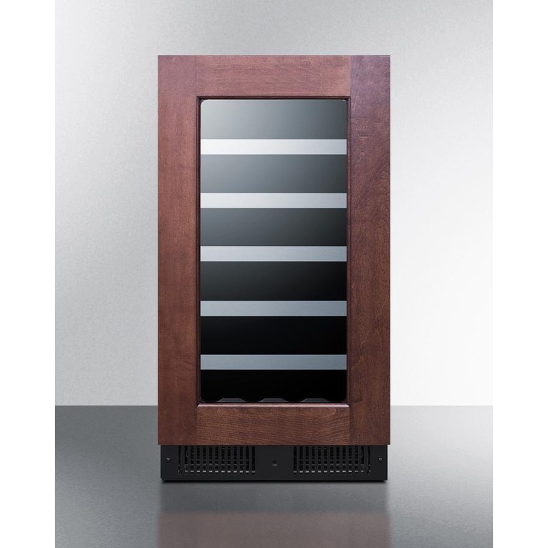 Summit CL18WCPNRLHD 18″ Wide Built-In Wine Cellar (Panel Not Included)
