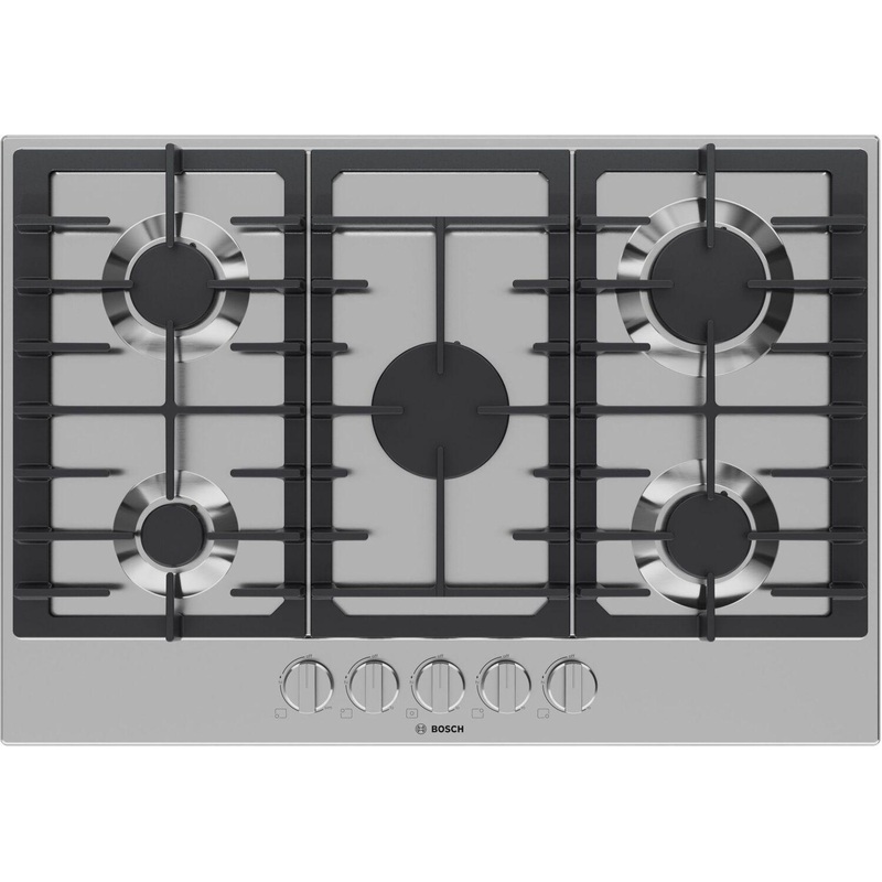 Bosch NGM3050UC 300 Series Gas Cooktop Stainless Steel