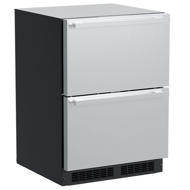 Marvel MLDR224SS61A 24-In Built-In Refrigerated Drawers With Door Style – Stainless Steel