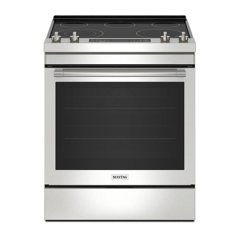 Maytag MES8800PZ 30-Inch Wide Slide-In Electric Range With Air Fry – 6.4 Cu. Ft.