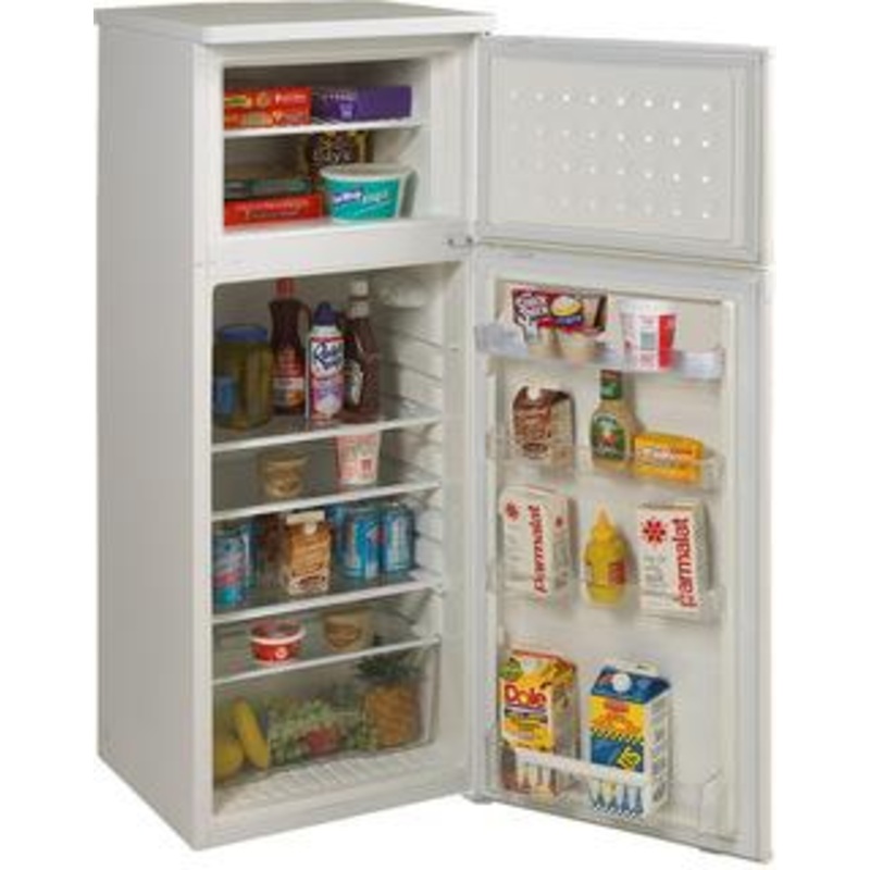 Model RA754WT – 7.5 CF Two Door Apartment Size Refrigerator – White