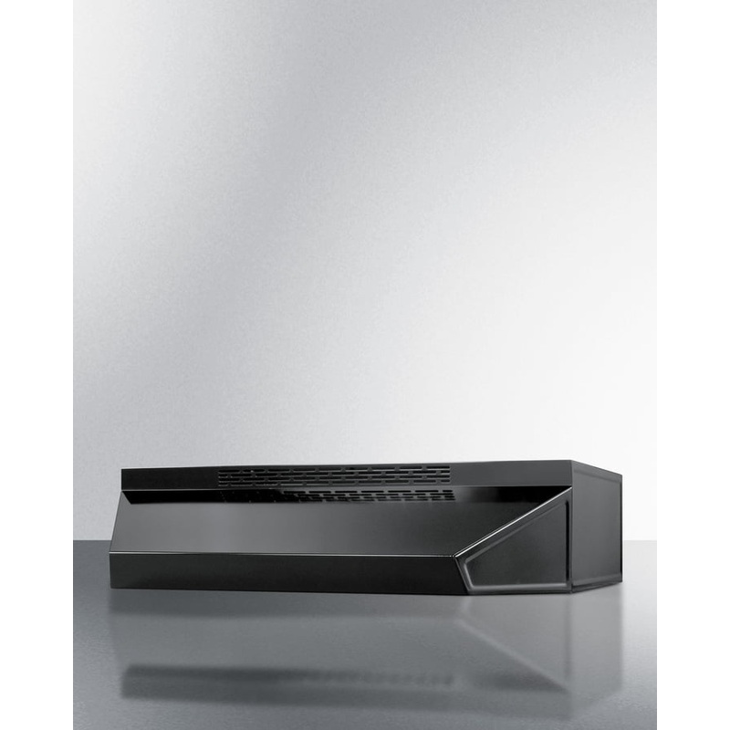 Summit ADAH1636B 36″ Under Cabinet Convertible Range Hood, Ada Compliant
