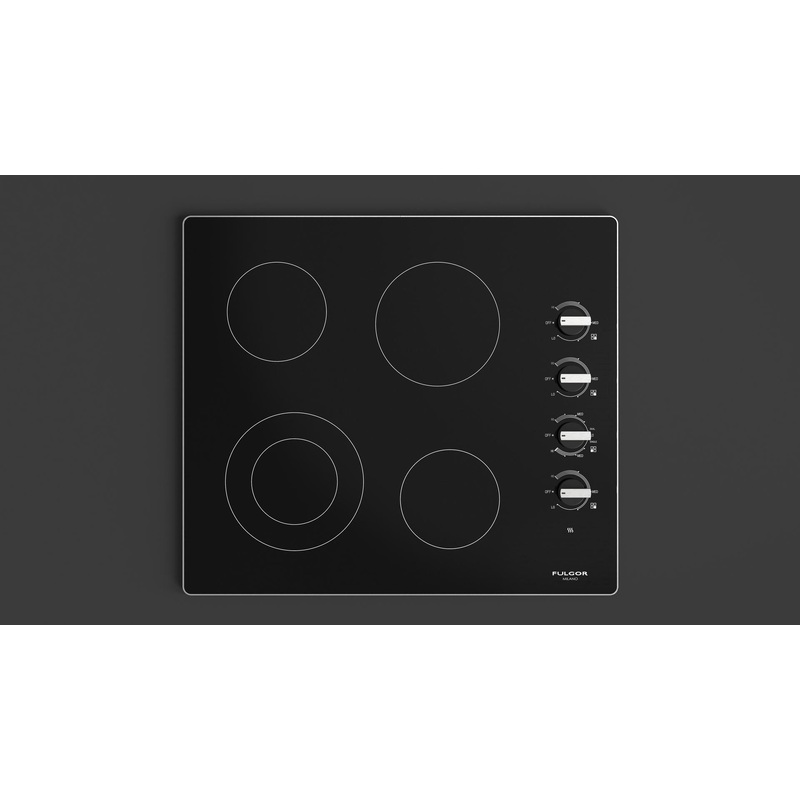 24″ RADIANT COOKTOP WITH KNOBS