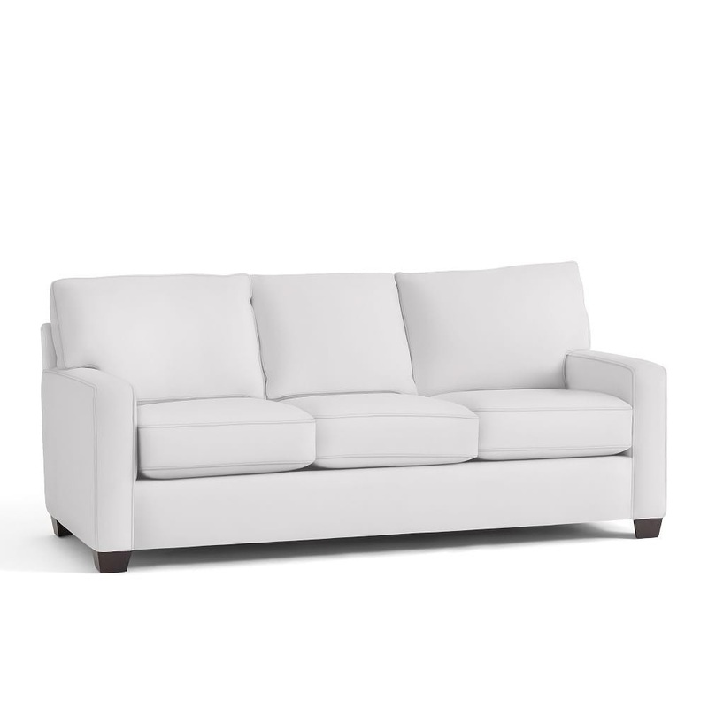 Buchanan Square Arm Upholstered Sleeper Sofa with Memory Foam Mattress