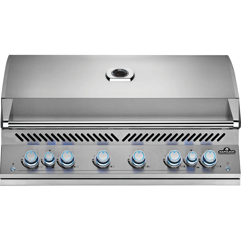 Napoleon Bbq Built-In 700 Series 44 RB with Dual Infrared Rear Burners , Natural Gas, Stainless Steel