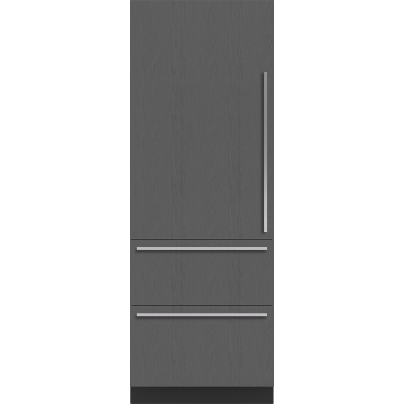Sub-Zero DET3050RIDL 30″ Designer Over-And-Under Refrigerator With Internal Dispenser – Panel Ready