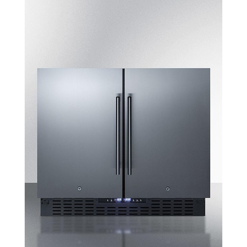 Summit FFRF36 36″ Wide Built-in Refrigerator-freezer