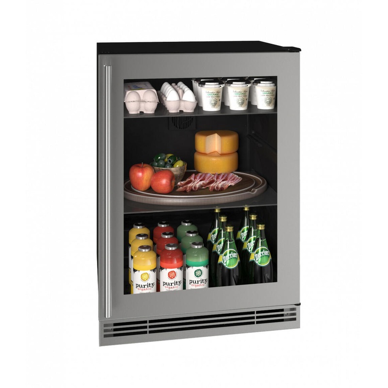 U-Line UHRE124SG01A Hre124 24″ Refrigerator With Stainless Frame Finish (115V/60 Hz Volts /60 Hz Hz)