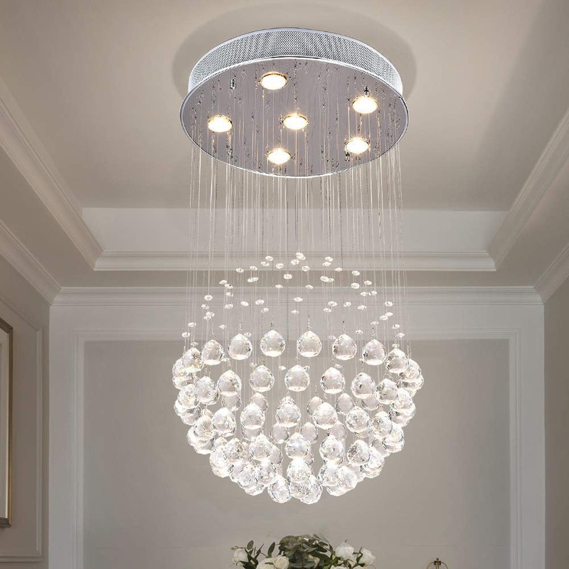 Yazzie 6 – Light Dimmable Tiered Chandelier with Crystal Accents Willa Arlo Interiors