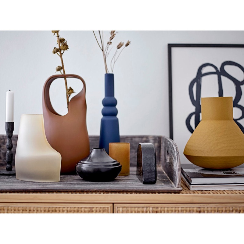 Adi Mustard 8″ Stainless Steel Table Vase AllModern