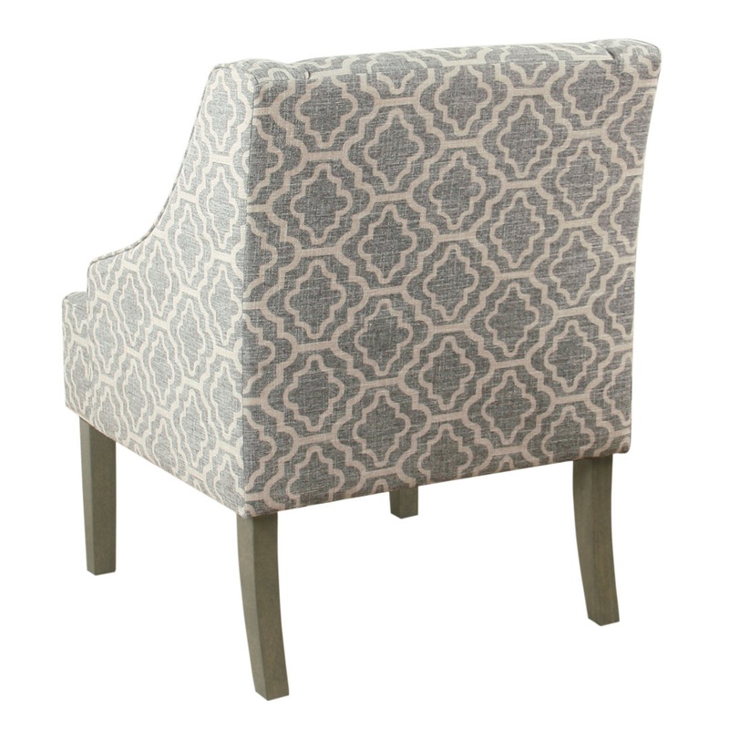 Adona Accent Chair Mistana Fabric: Ash Gray 100% Cotton