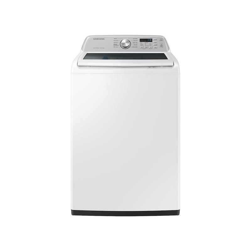 Samsung WA46CG3505AW 4.6 Cu. Ft. Large Capacity Smart Top Load Washer With Activewave Agitator And Active Waterjet In White