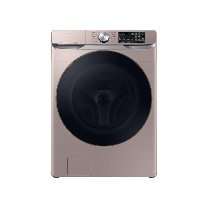 Samsung WF45B6300AC 4.5 Cu. Ft. Large Capacity Smart Front Load Washer With Super Speed Wash In Champagne