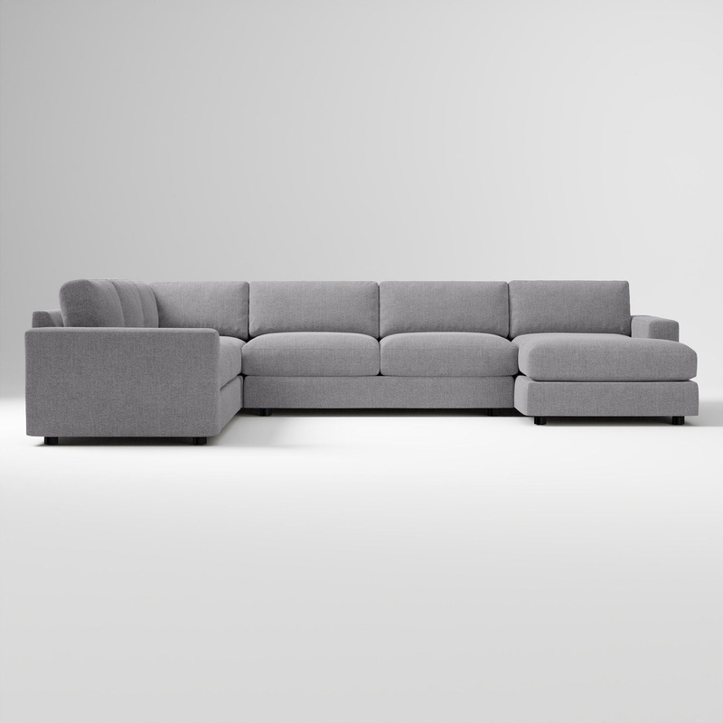 Urban 4 Piece Chaise Sectional-106″
