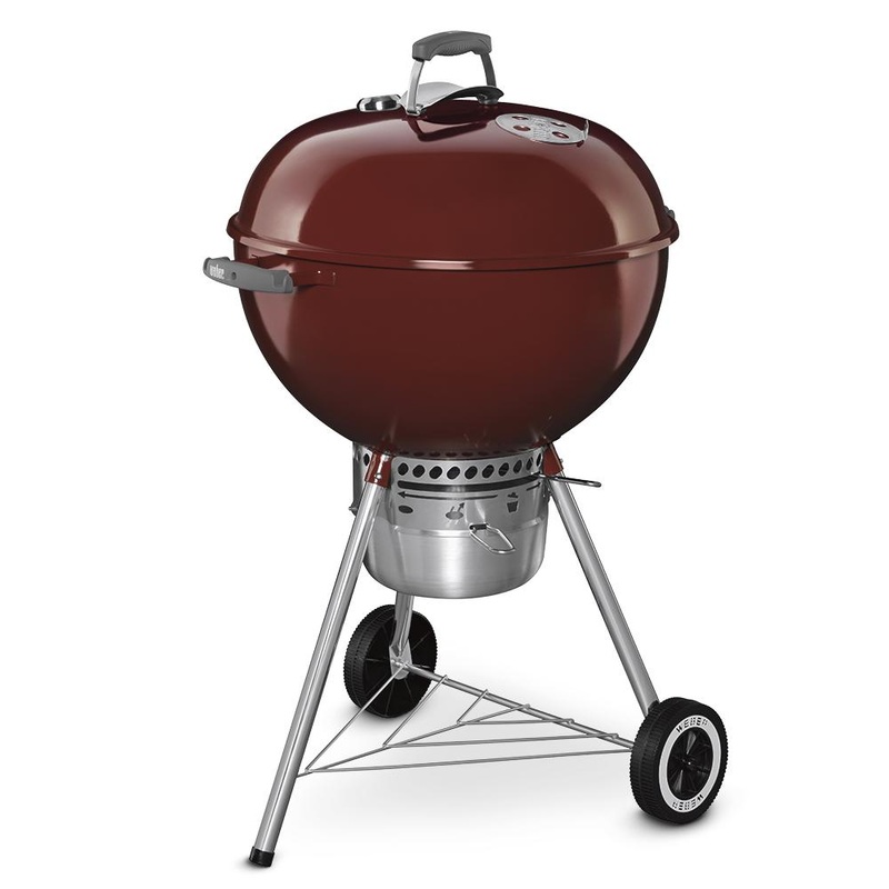 Weber 14403001 Original Kettle Premium Charcoal Grill – 22 Inch Crimson