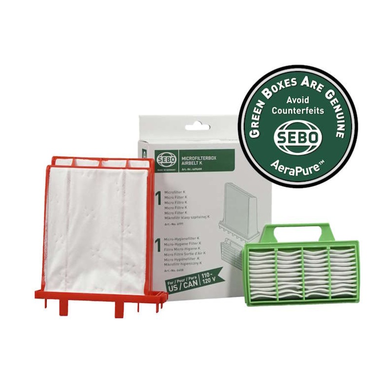 Sebo K Filter Set