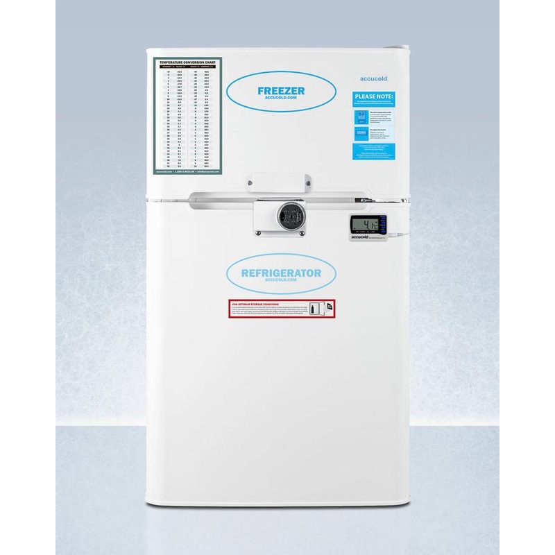 Summit AGP34RFLCAL 19″ Wide General Purpose Refrigerator-Freezer