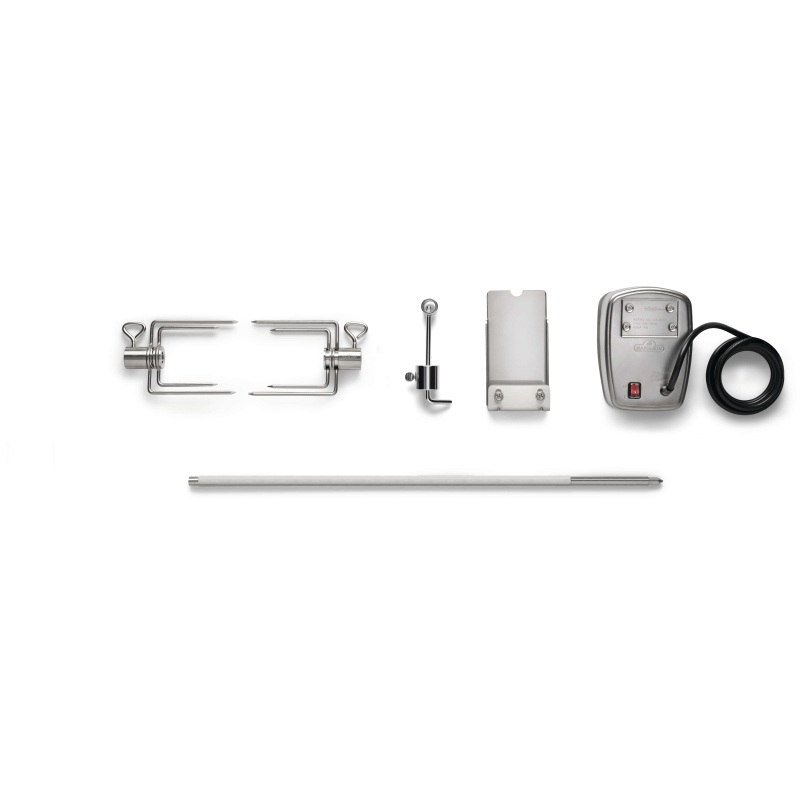Napoleon Bbq 69851 Add-On Rotisserie Kit For Built-In 700 Series 44 For Two Independent Rotisserie Options Using The Dual Rear Burner