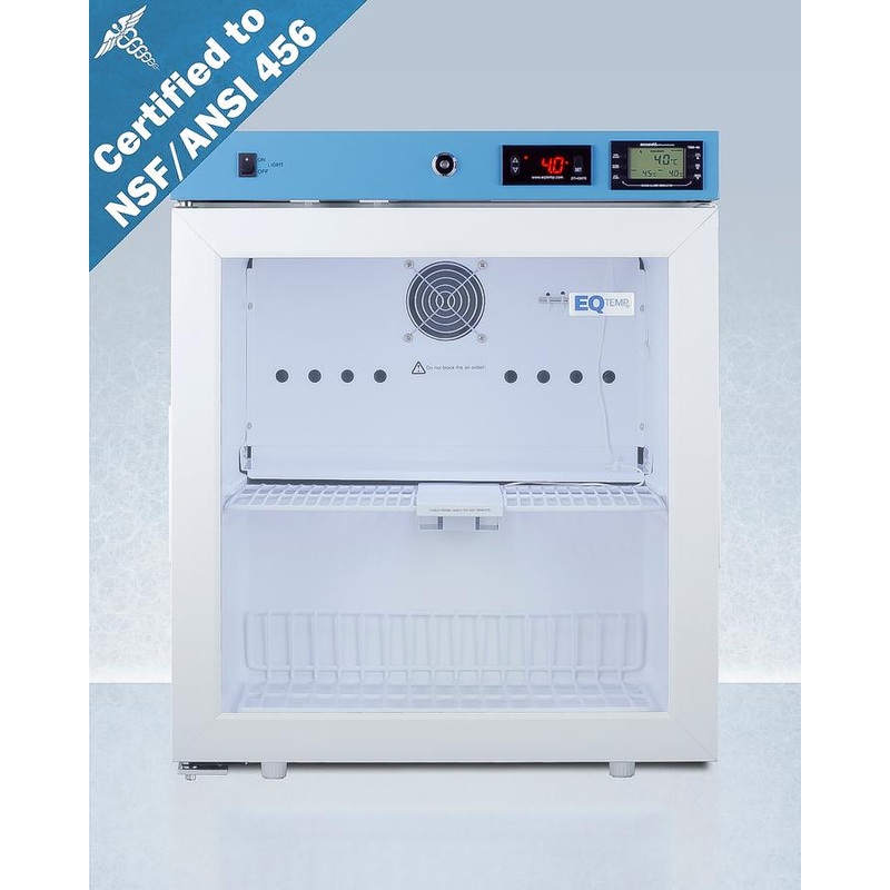 Summit ACR22GNSF456LHD 19″ Wide Compact Healthcare Refrigerator, Certified To Nsf/Ansi 456 Vaccine Storage Standard