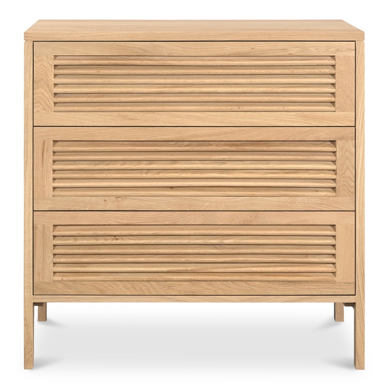 Sun-Kissed Shutter 3-Drawer Chest