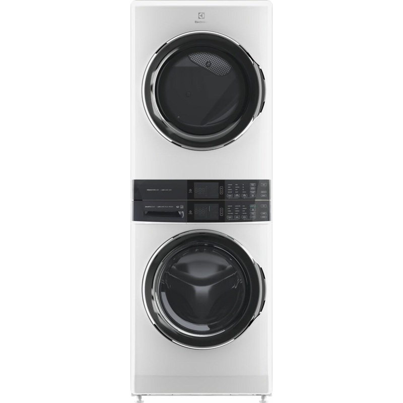 Electrolux ELTE7600AW Laundry Tower Single Unit Front Load 4.5 Cu. Ft. Washer & 8 Cu. Ft. Electric Dryer