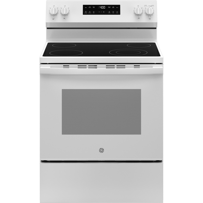 Ge Appliances GRF400PVWW Ge 30″ Free-Standing Electric Range