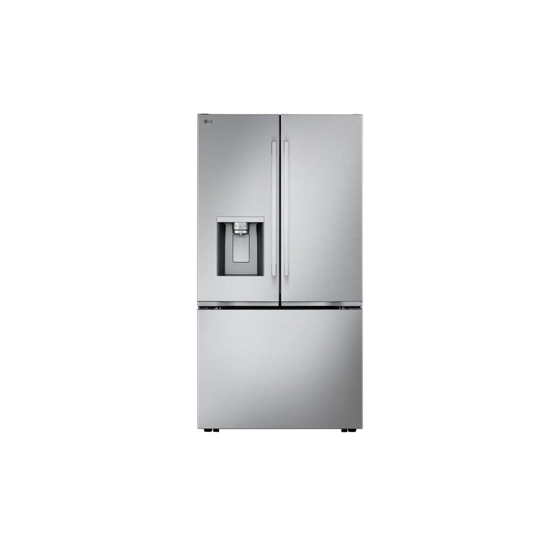 Lg LF24Z6530S Lg Counter-Depth Max With Zero Clearance 3-Door French Door Refrigerator With Thin Door Design