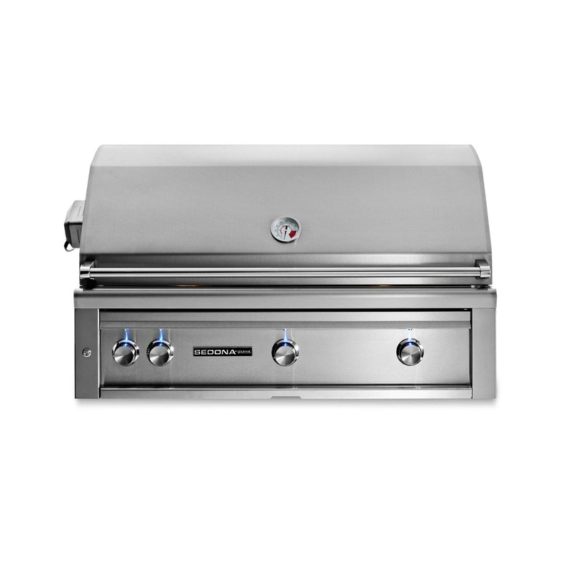 Lynx L701RNG 42″ Sedona Built-In Grill With 3 Stainless Steel Burners And Rotisserie (L701R)