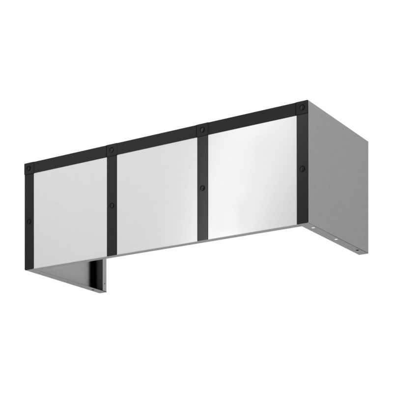 Zephyr BKDC13612AMB Duct Cover Banding Kit, 36In X 12In, Matte Black