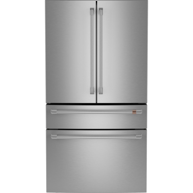 Cafe CGE29DP2TS1 Caf Energy Star 28.7 Cu. Ft. Smart 4-Door French-Door Refrigerator With Dual-Dispense Autofill Pitcher