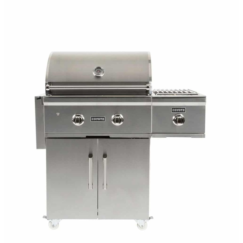 Coyote C1CSBLP Single Side Burner For Carts Lp
