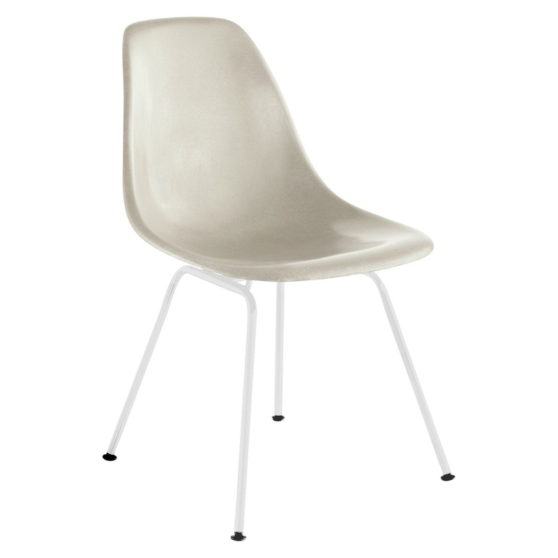 Eames Molded Fiberglass Side Chair 4-Leg Base