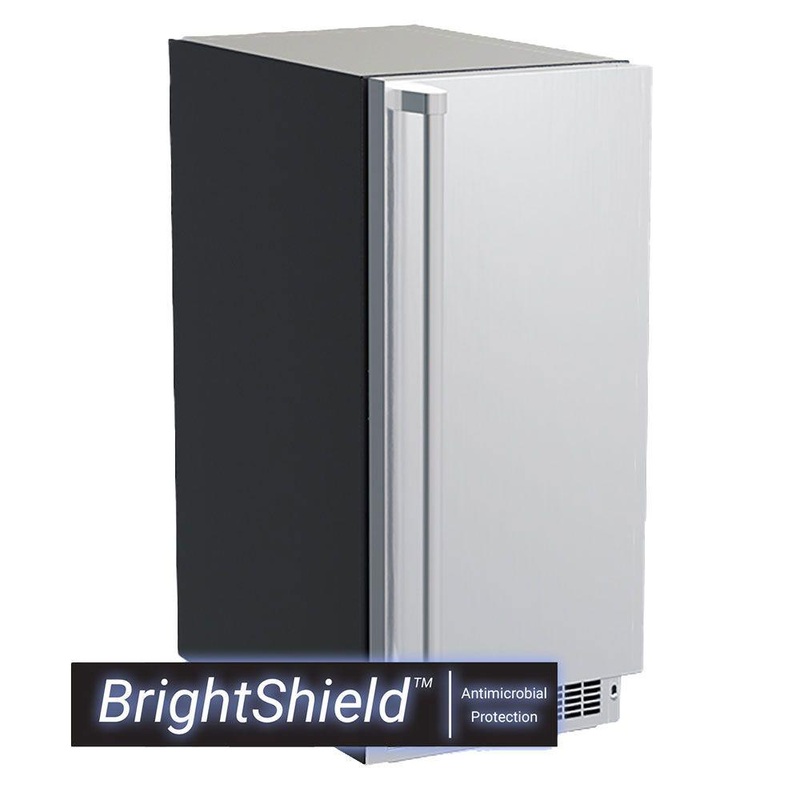 Marvel MPCP415SS81A 15 Inch Marvel Professional Clear Ice Machine With Brightshield With Door Style – Stainless Steel