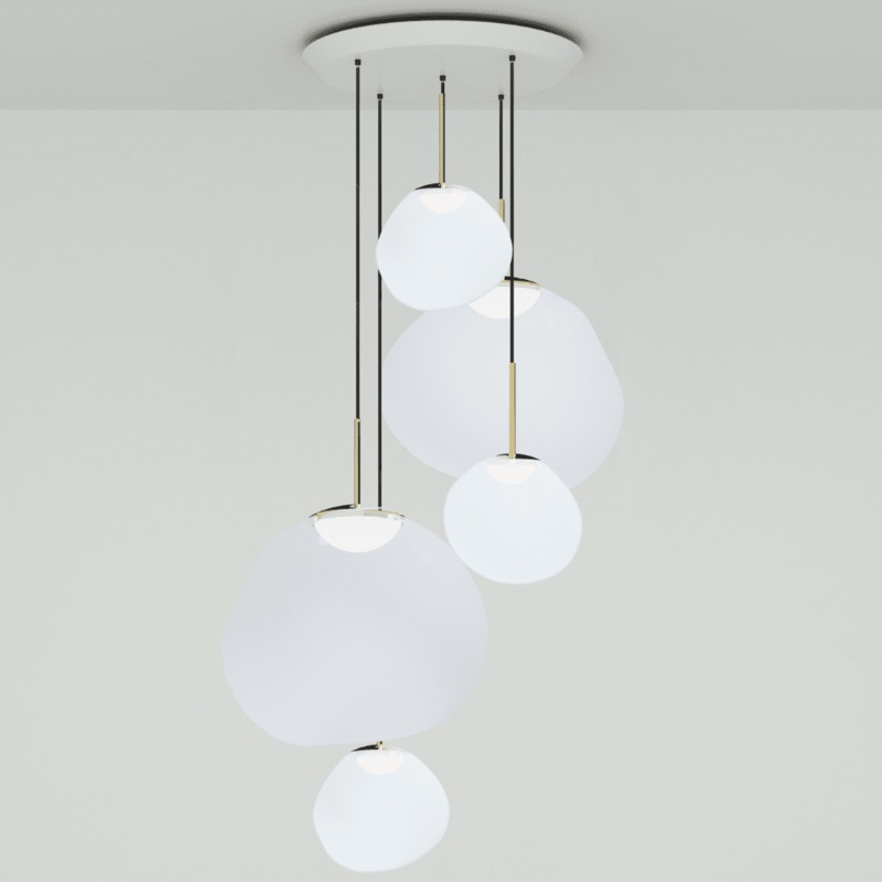 Melt LED Large Round Pendant Light
