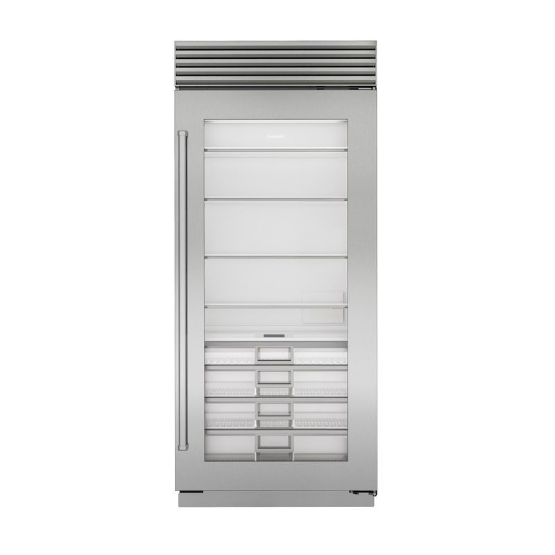 Sub-Zero CL3650RASPL 36″ Classic Refrigerator With Glass Door
