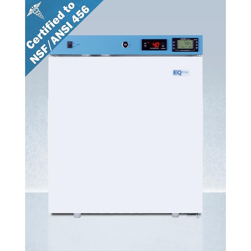 Summit ACR161WNSF456 19″ Wide Compact Healthcare Refrigerator, Certified To Nsf/Ansi 456 Vaccine Storage Standard