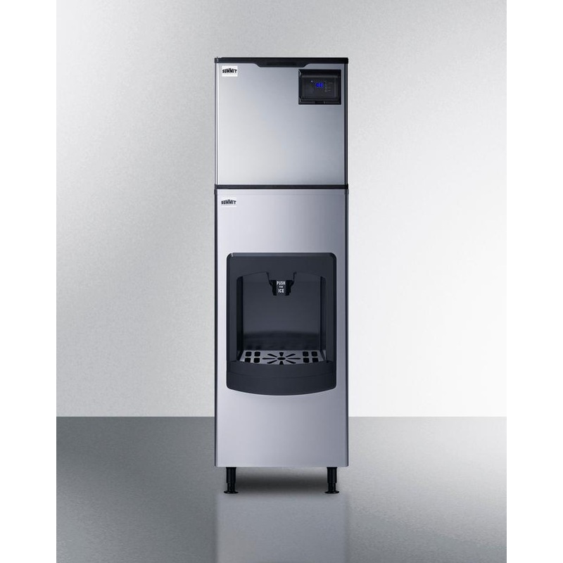 Summit BIM350KDISP 350 Lb. Commercial Ice Machine With Ice Dispenser