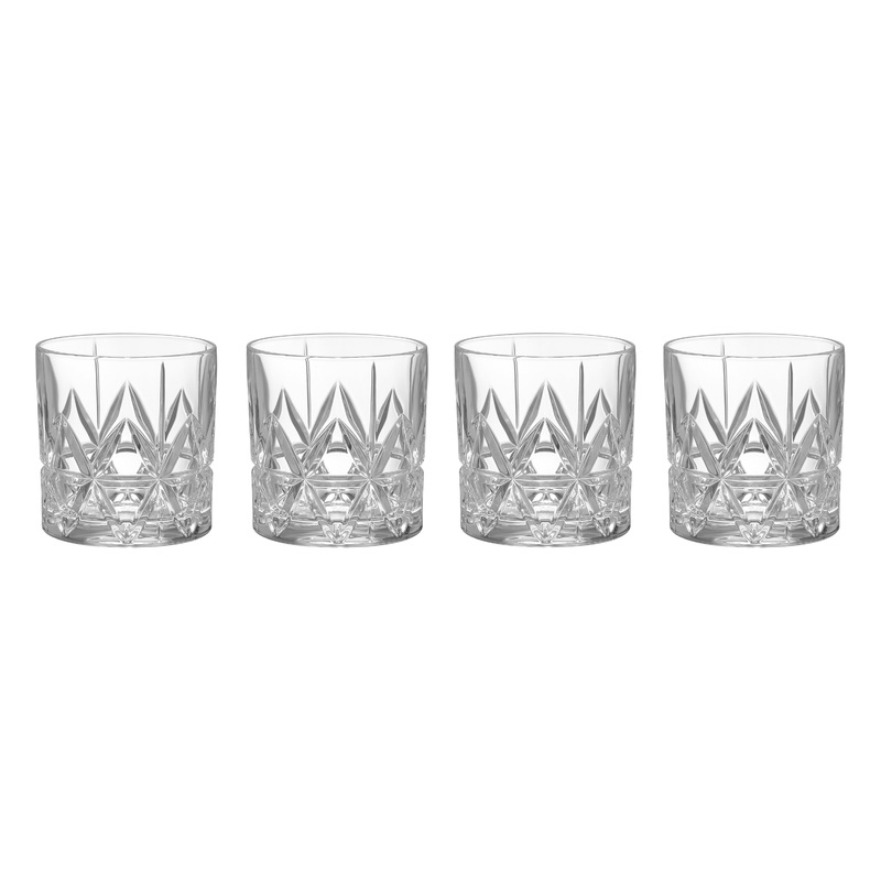 Peak Double Old Fashioned Glass (Set of 4)