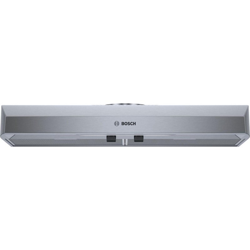 Bosch DUH36152UC 300 Series, 36″ Under-cabinet Hood, 280 CFM, Incandescent lights, Stnls