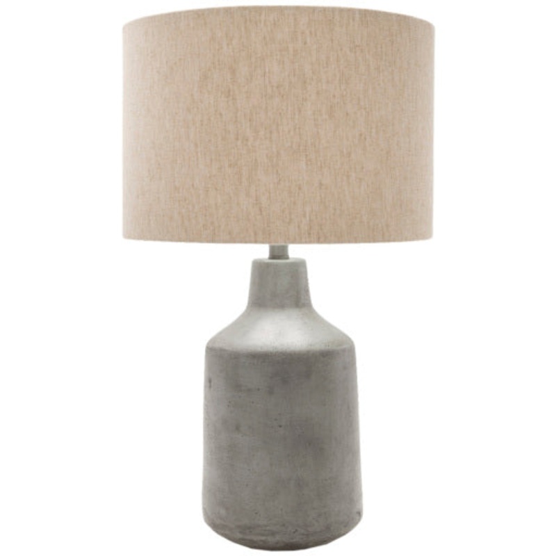 Elegant Accent Lamp – Freeman Beige Linen Shade