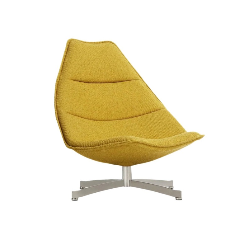 F 586 Cross-Base Lounge High Chair