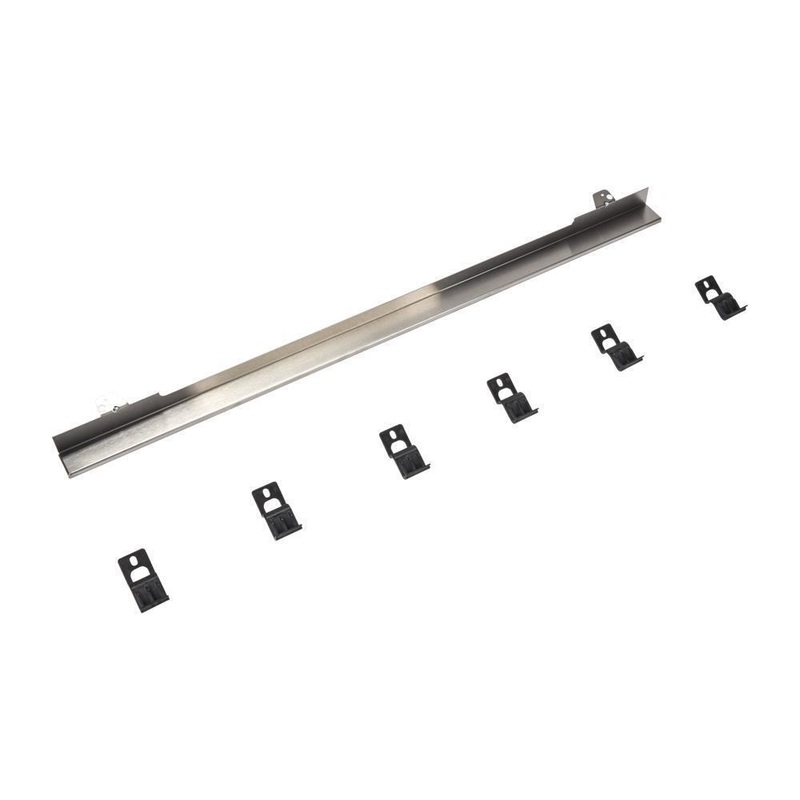 Jennair W10791228 Built-In Range Flush Installation Trim Kit, Stainless Steel