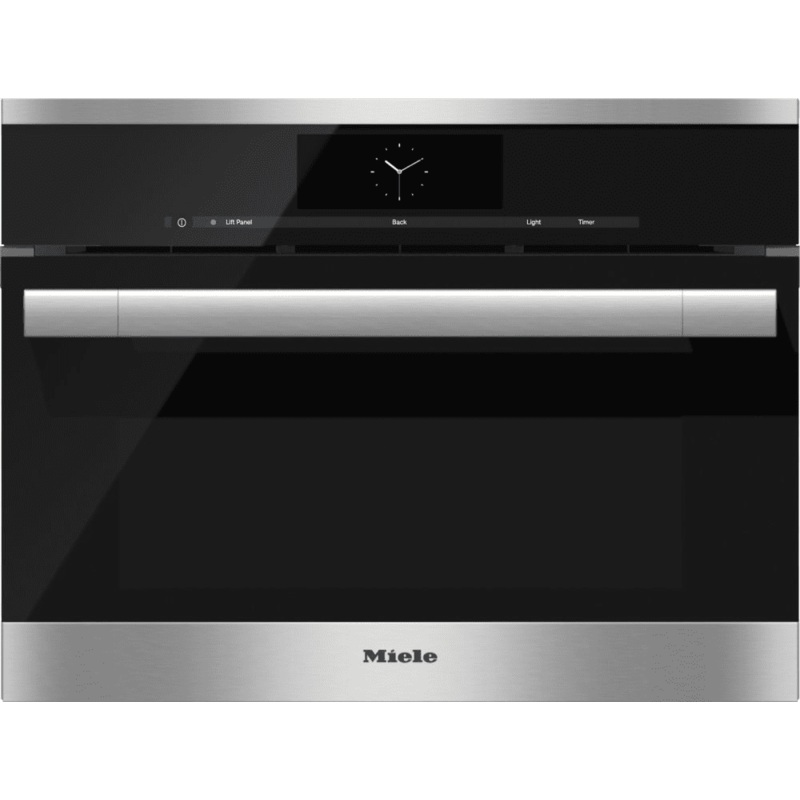Miele DGC67051 Stainless Steel – Steam Oven With Full-Fledged Oven Function And Xl Cavity – The Miele All-Rounder With Water (Plumbed) Connection For Discerning Cooks.