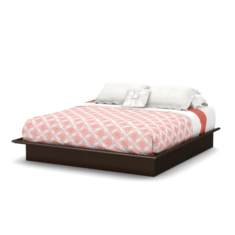 Step One Platform Bed South Shore Color: Sumptuous Cherry Size: Full