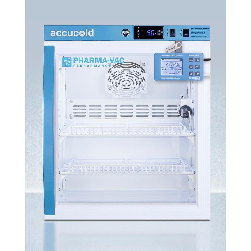 Summit ARG2PVDL2B 2 Cu.Ft. Compact Vaccine Refrigerator