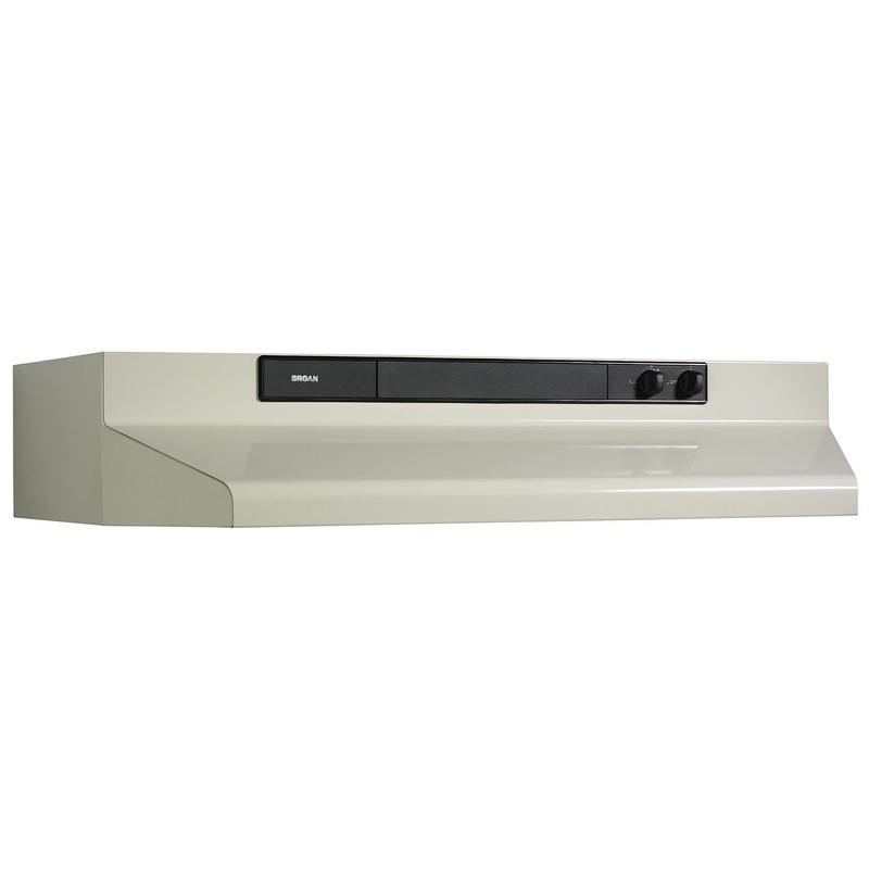 Broan 463002 **DISCONTINUED** Broan 30-Inch Convertible Under-Cabinet Range Hood, 220 CFM, Bisque