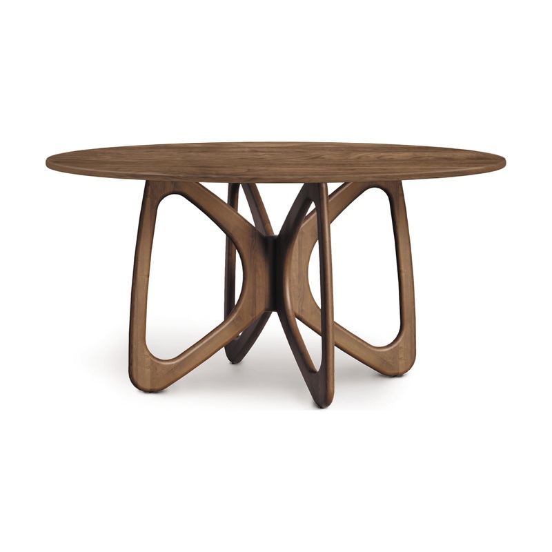Butterfly Round Fixed Top Dining Table